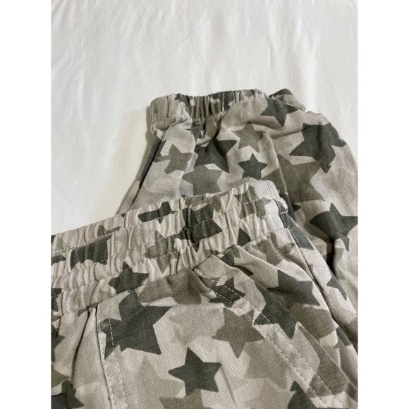 Monrow Joggers Women's Large NWT Star Camo Joggers Elastic Waist Green Tea - Picture 3 of 10